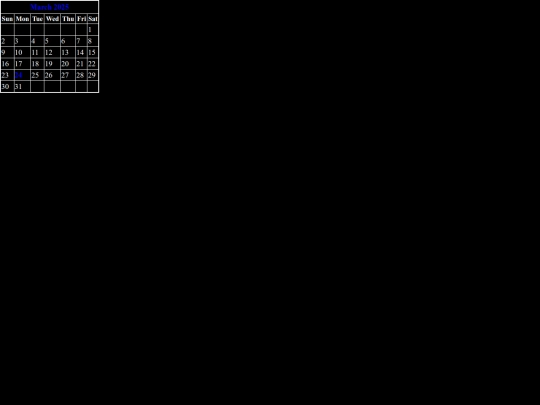 calendar screenshot