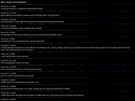 microblog screenshot