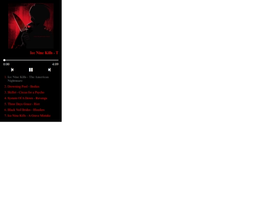 ocmusicplayer/xander screenshot