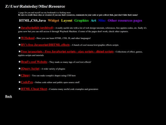 resource screenshot