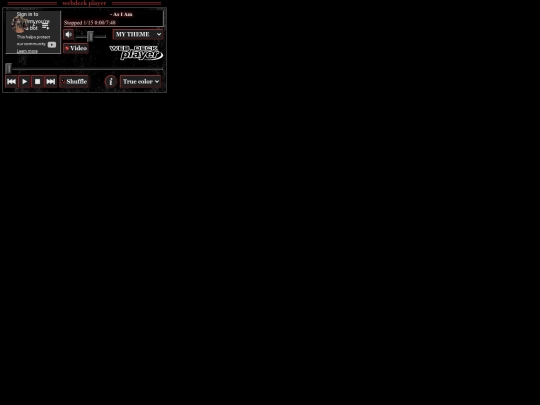 webdeck-player screenshot