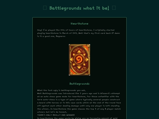 Battlegrounds/Battlegrounds screenshot