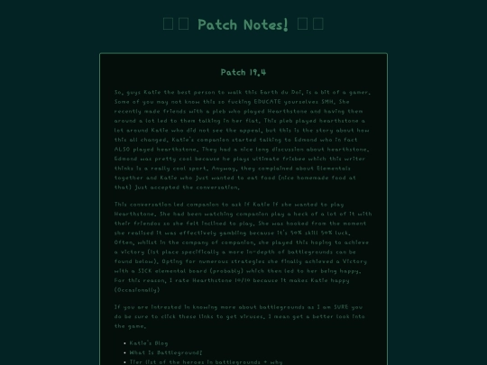 Battlegrounds/Patch-Notes screenshot