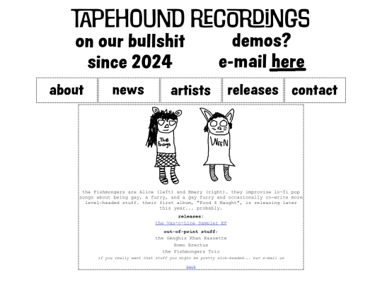 artists/fishmongers screenshot