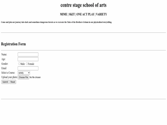 index screenshot