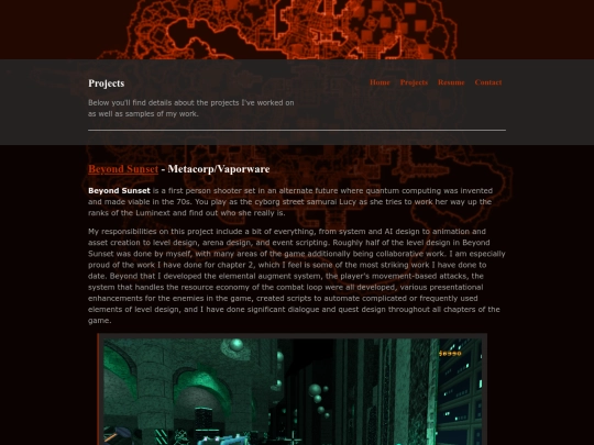 proj screenshot