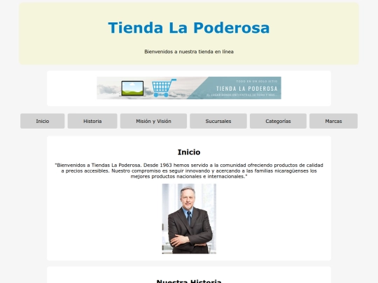 tienda_LaPoderosa screenshot