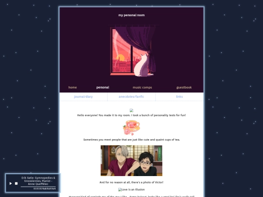 personal screenshot
