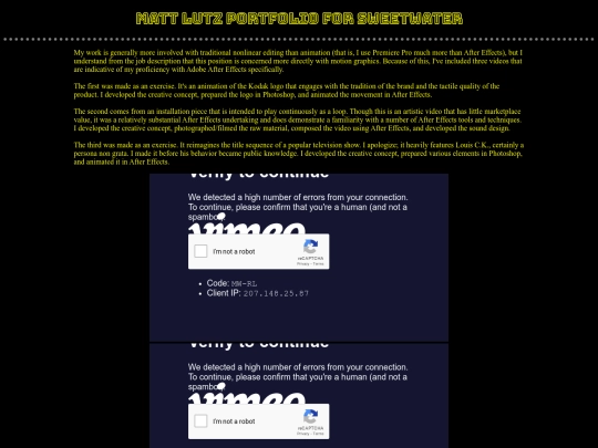 SweetwaterPortfolio screenshot