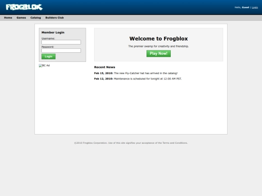 FROGBLOX screenshot