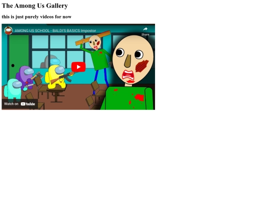amongusgallery screenshot