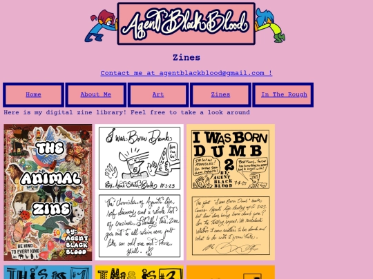 Zines screenshot