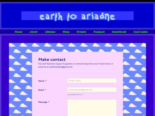 fanmail screenshot