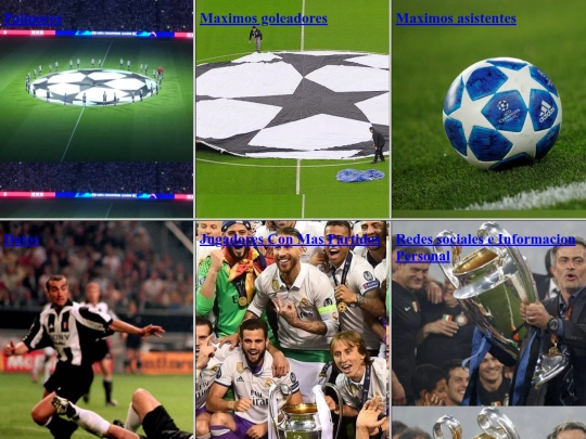 ChampionsLeague/Inicio screenshot