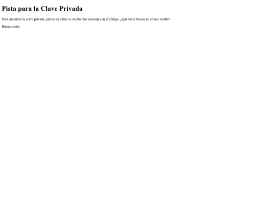 pista_clave_privada screenshot