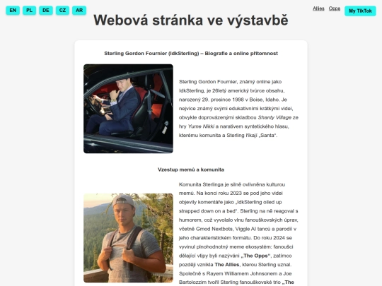 indexCZ screenshot