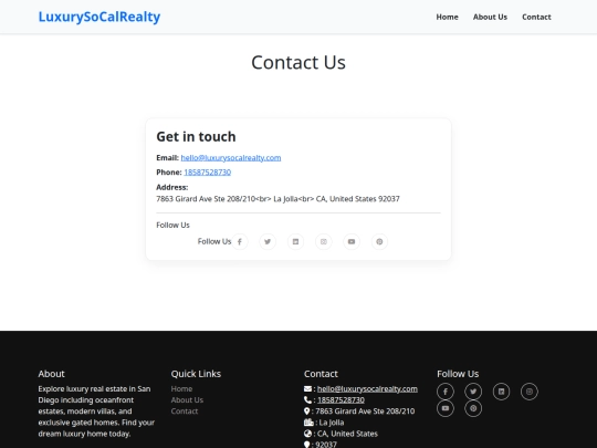 contact-us screenshot