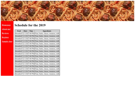 final-project/Schedule screenshot
