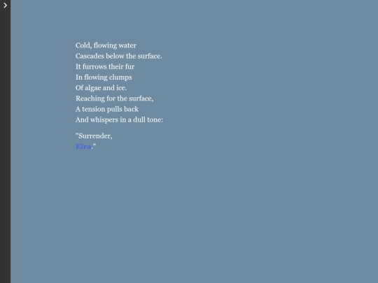 Twine Integration/River Writing screenshot