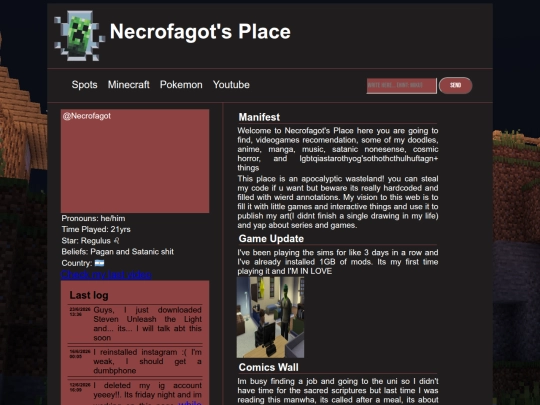 home screenshot