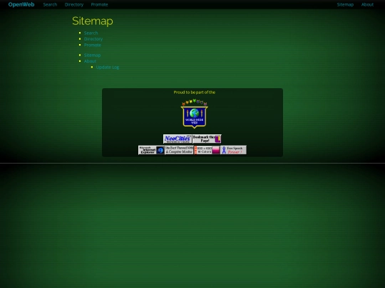 sitemap screenshot