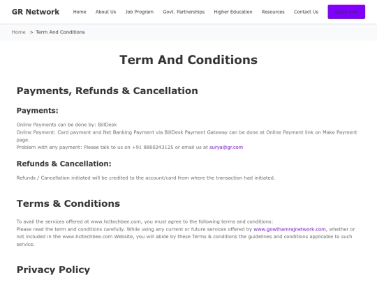Company_legal  screenshot