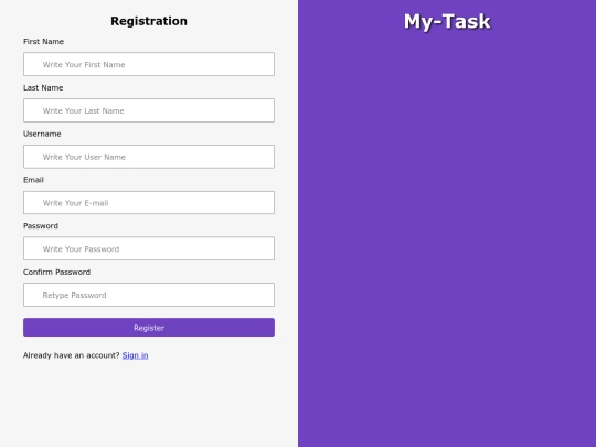 Employee_Page/Register screenshot
