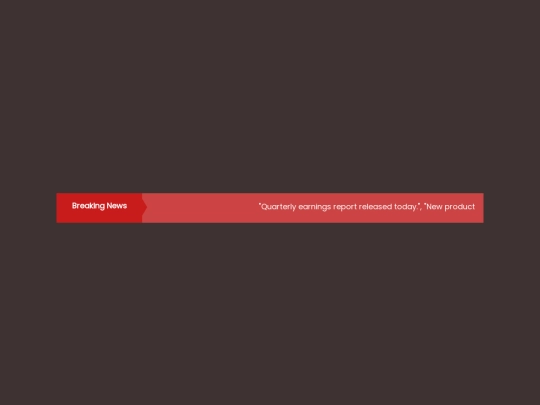 Flash news page  screenshot