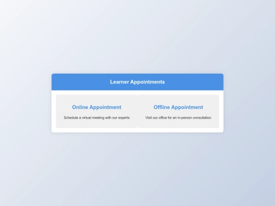 appointment screenshot