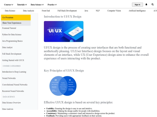 navbar/ux screenshot