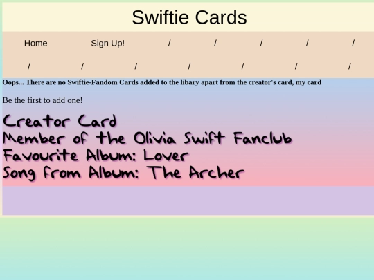 cards screenshot