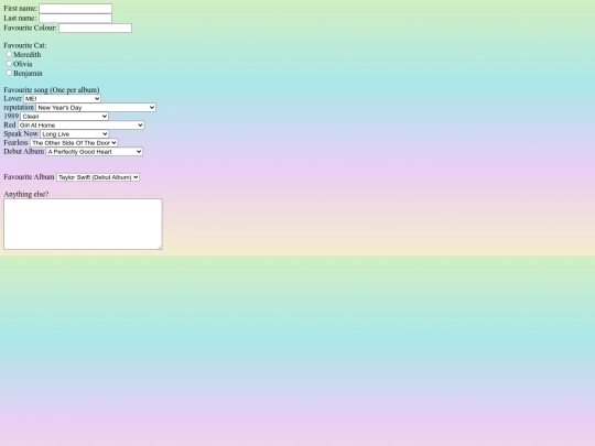 finished-questionnaire screenshot