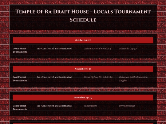 events/locals screenshot