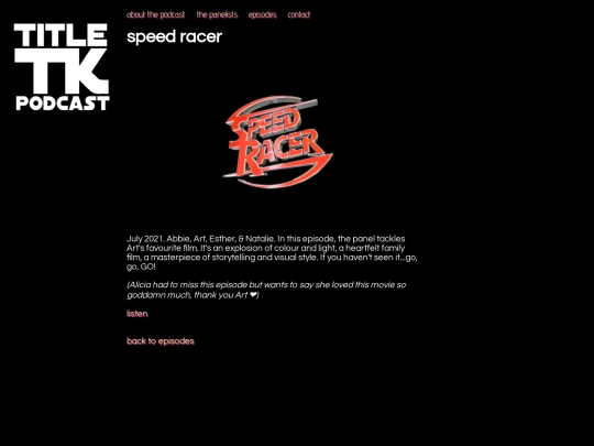 episodes/speed-racer screenshot