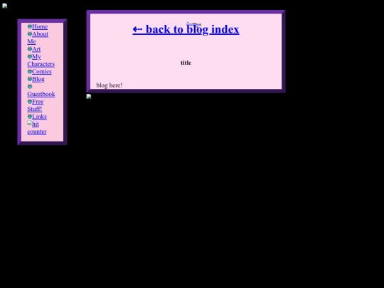 blog/blank_blog_page screenshot