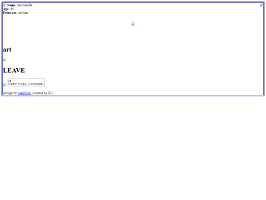 characters/N-Z/salmonlla/salmonella screenshot