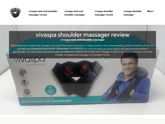 vivaspa-shoulder-massager-review screenshot