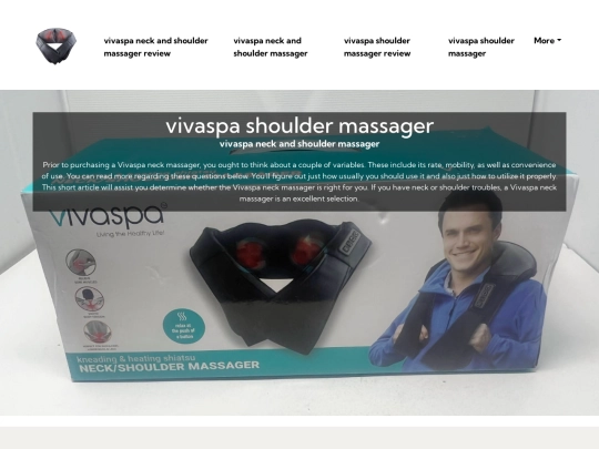 vivaspa-shoulder-massager screenshot