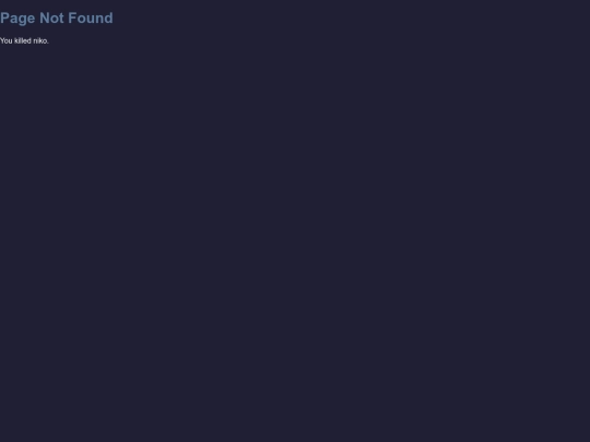 not_found screenshot