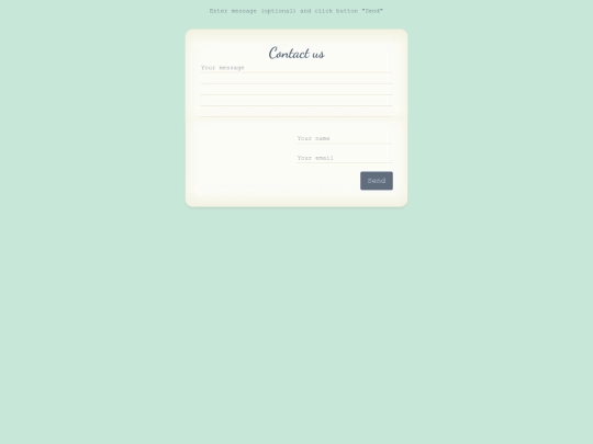 contact screenshot