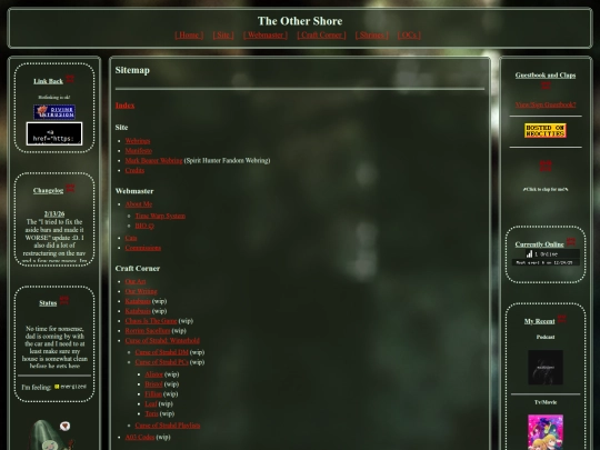 sitemap screenshot