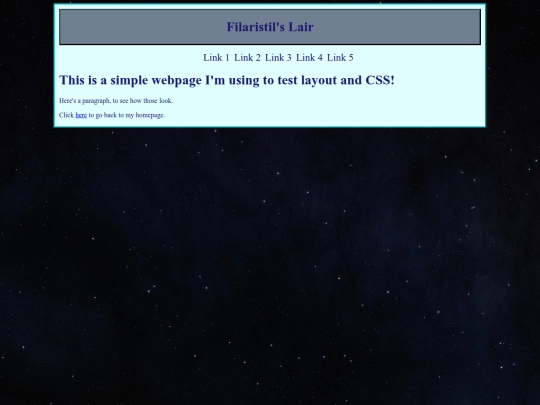 styletest screenshot