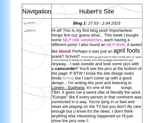 blog1 screenshot