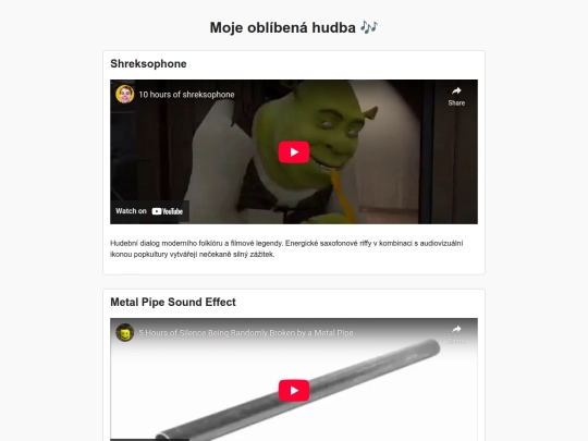 hudba screenshot