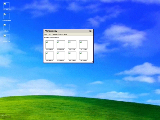 Retro Desktop screenshot