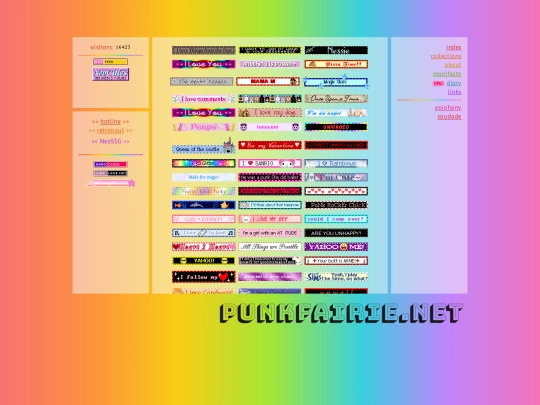 collections/blinkies screenshot