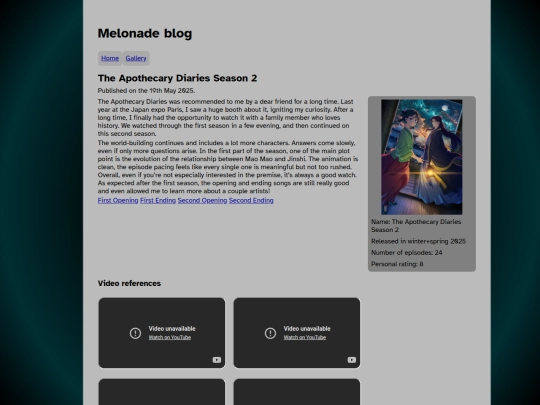 2025/05/19/TheApothecaryDiariesSeason2 screenshot