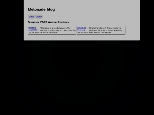 anime-review/2025/07/30/summer2025Animes screenshot