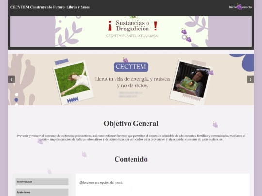 Sustancias psicoactivas/cecy screenshot