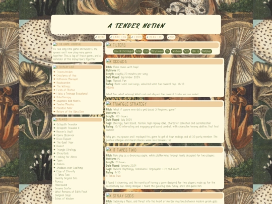 Games screenshot